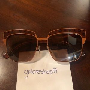 MCM BROWN LOGO GLASSES
